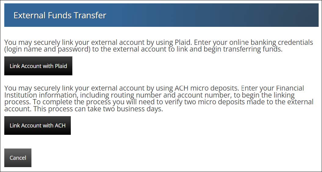 External Transfers